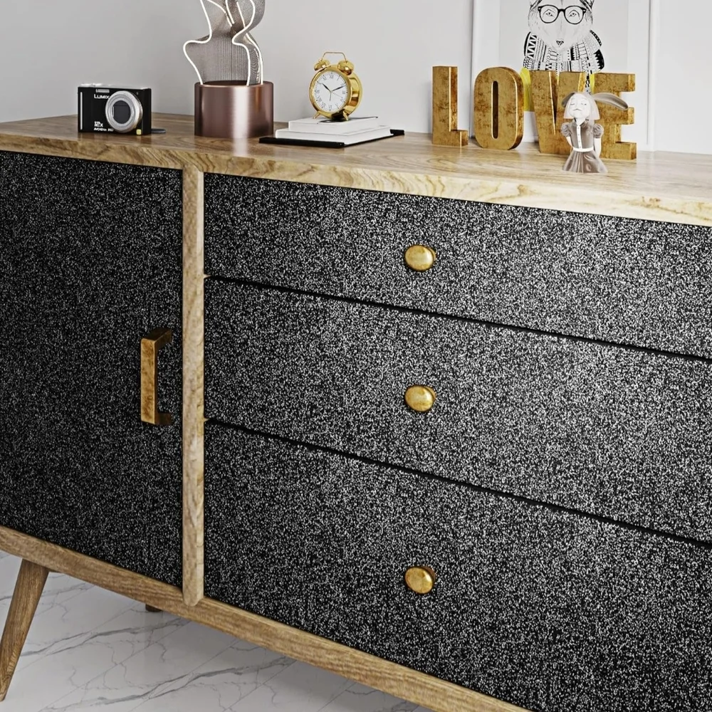 Self-Adhesive Black Decorative Roll - Easy DIY